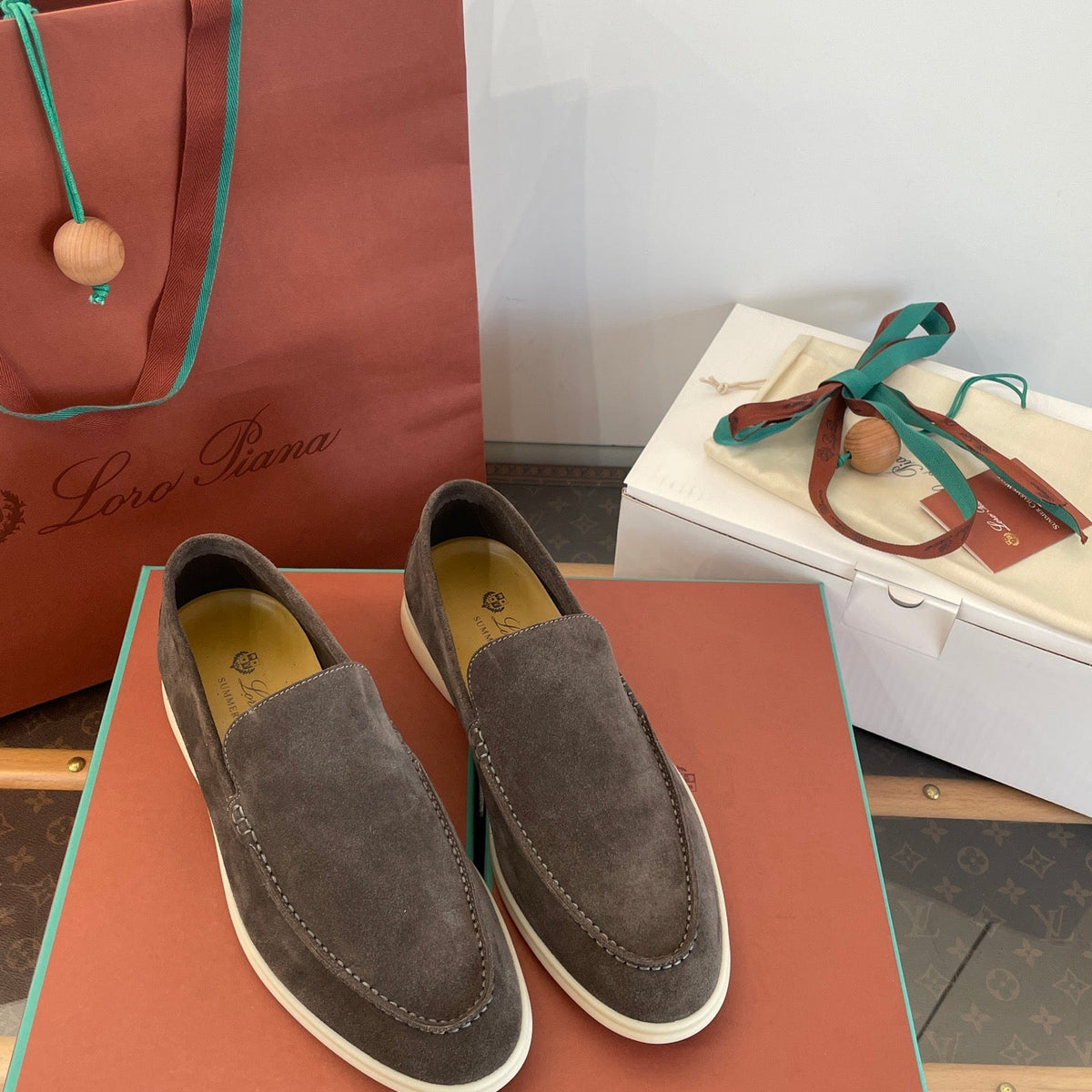 LORO P SUMMER WALK LOAFERS