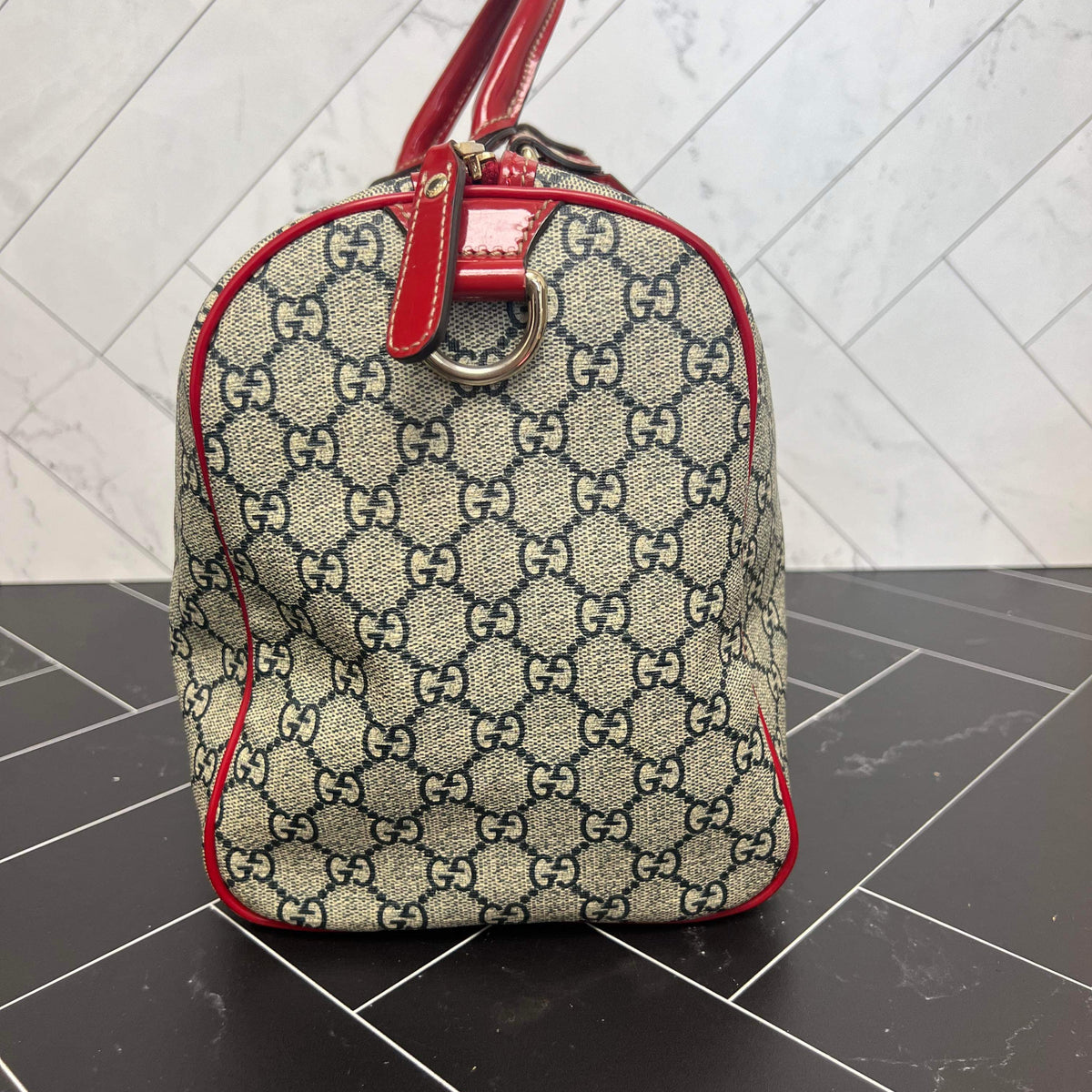 Gucci GG Tattoo Heart Medium Joy Boston Red