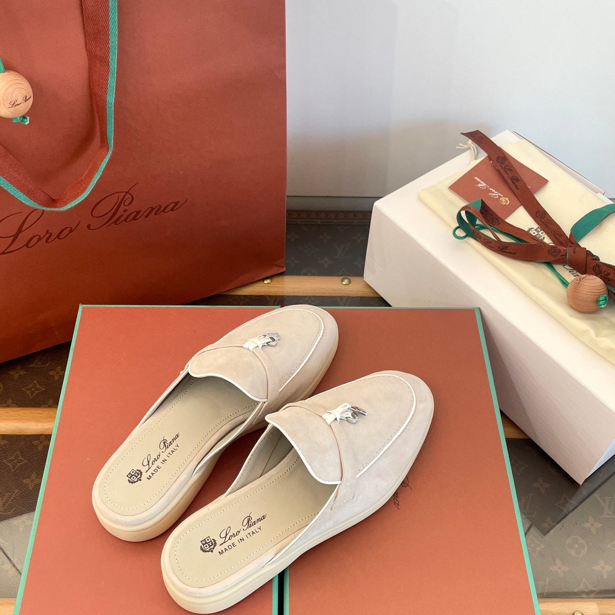 LORO P SUMMER CHARMS LOAFERS