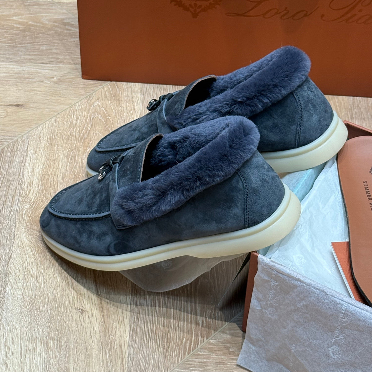 LORO P SUMMER CHARMS LOAFERS