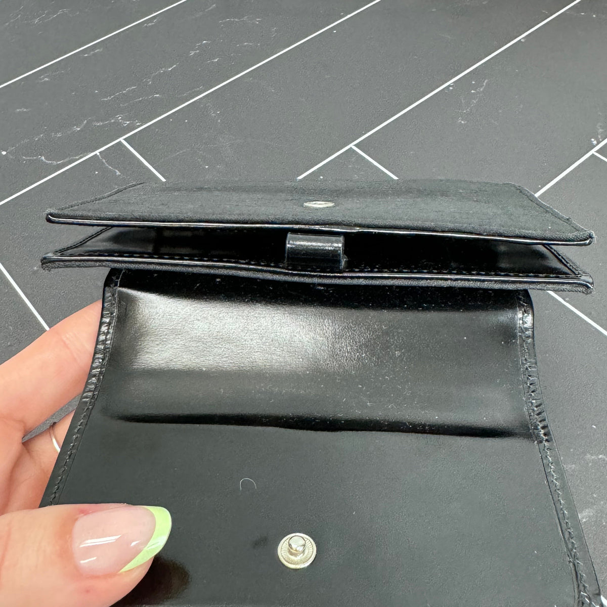 Gucci Black Canvas & Leather Passport Agenda