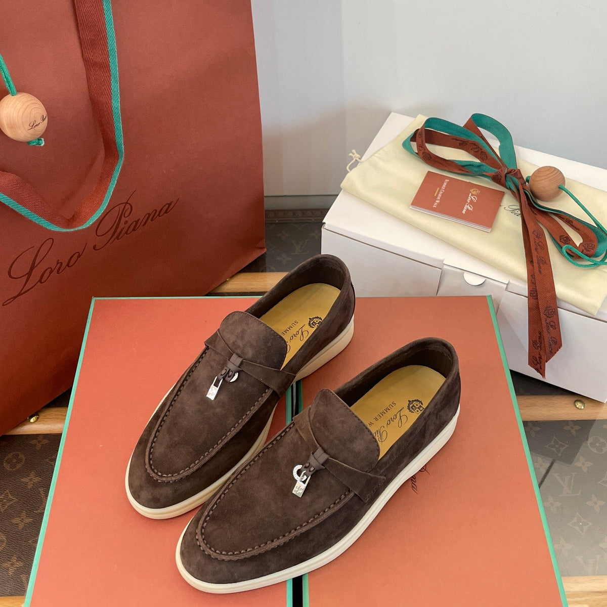 LORO P SUMMER CHARMS LOAFERS