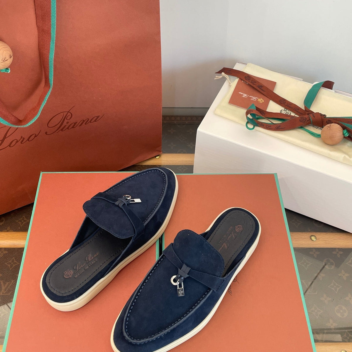 LORO P SUMMER CHARMS LOAFERS