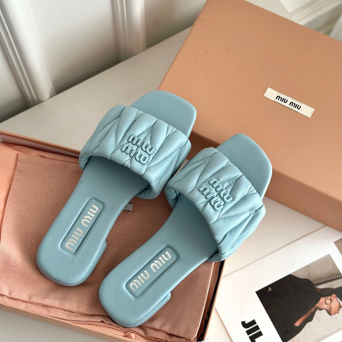 MIU M SANDALS