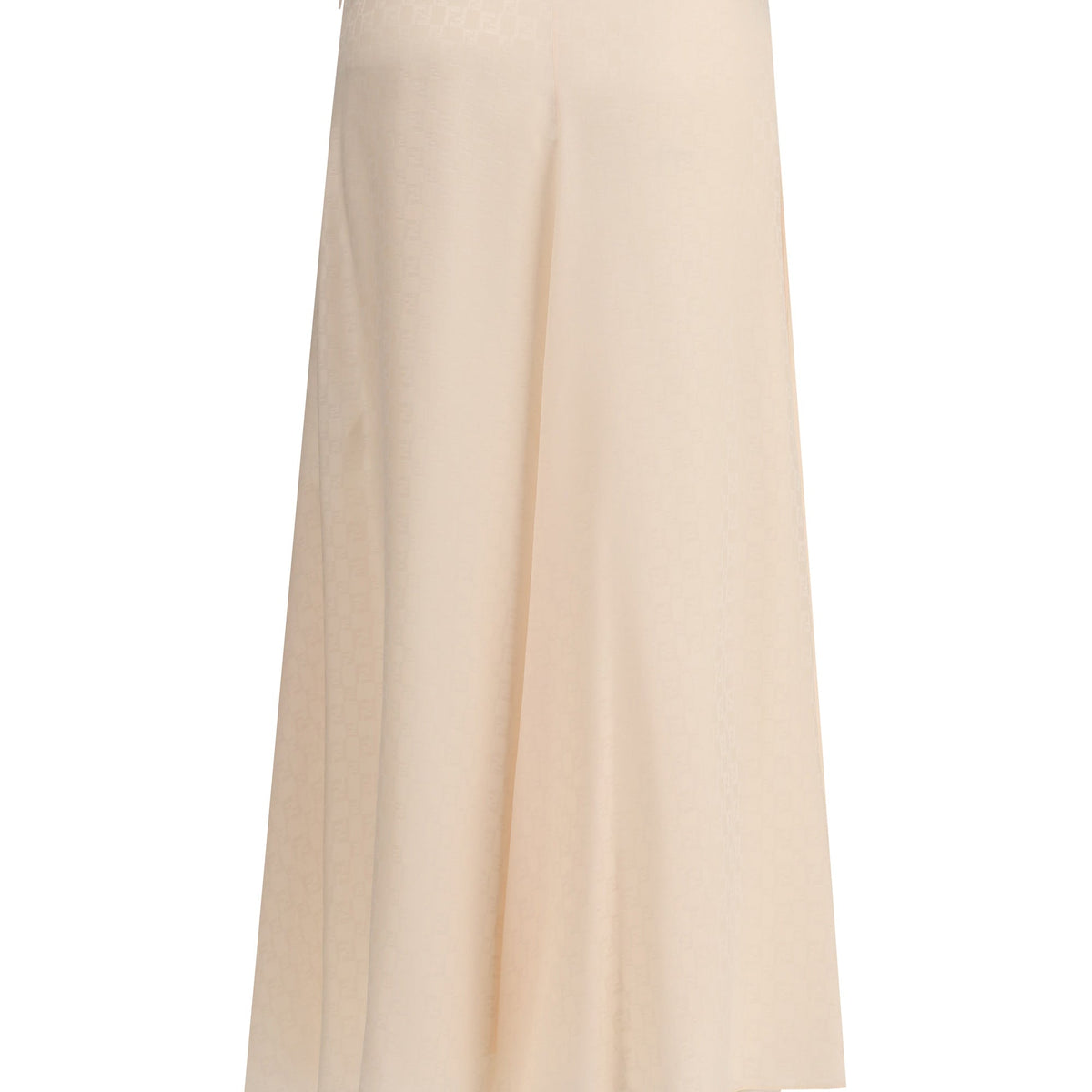 Fendi Women Silk Midi Skirt