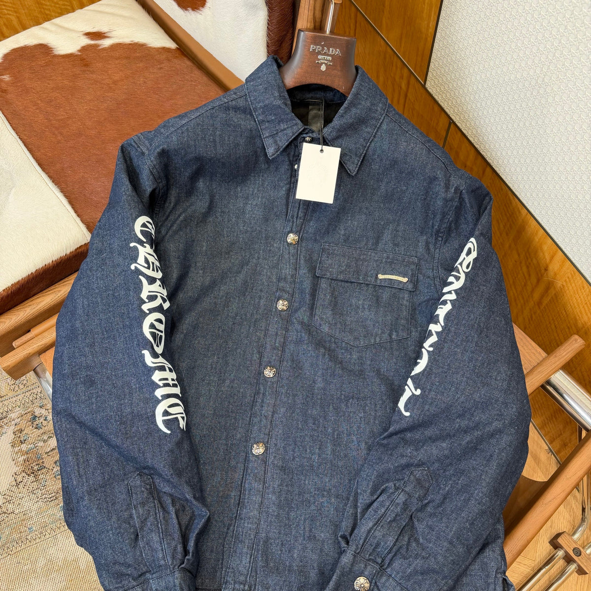 CHROME H DENIM JACKET