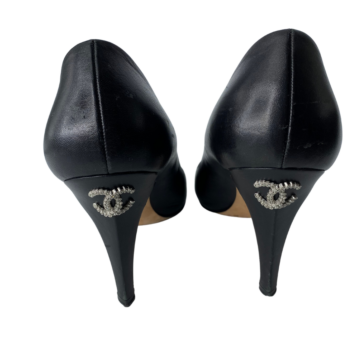 Chanel Leather Round Toe Pump |US9.5|FR39.5|