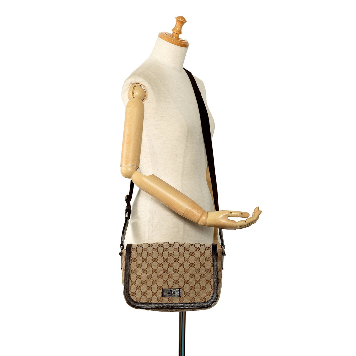 GUCCI GG Canvas Crossbody Bag