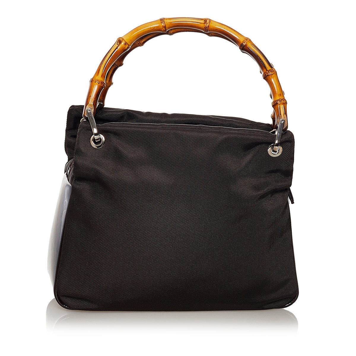 Gucci Bamboo Nylon Handbag