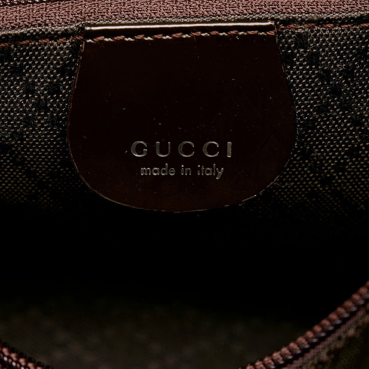 Gucci Bamboo Nylon Handbag