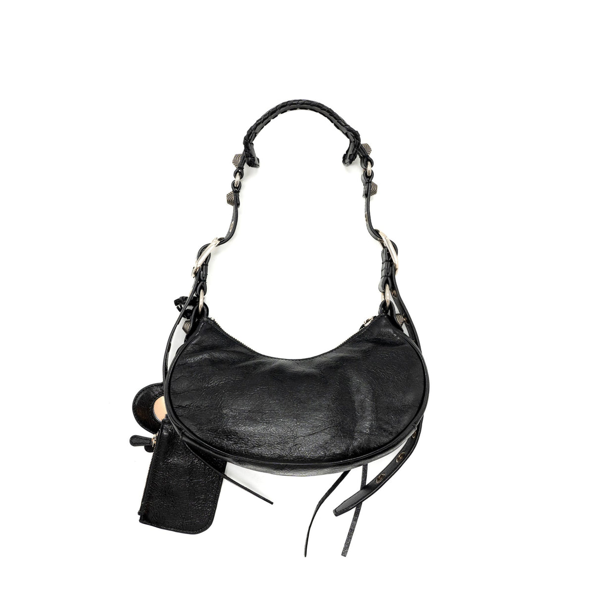 balenciaga Le Carbo XS shoulder bag lambskin black SHW