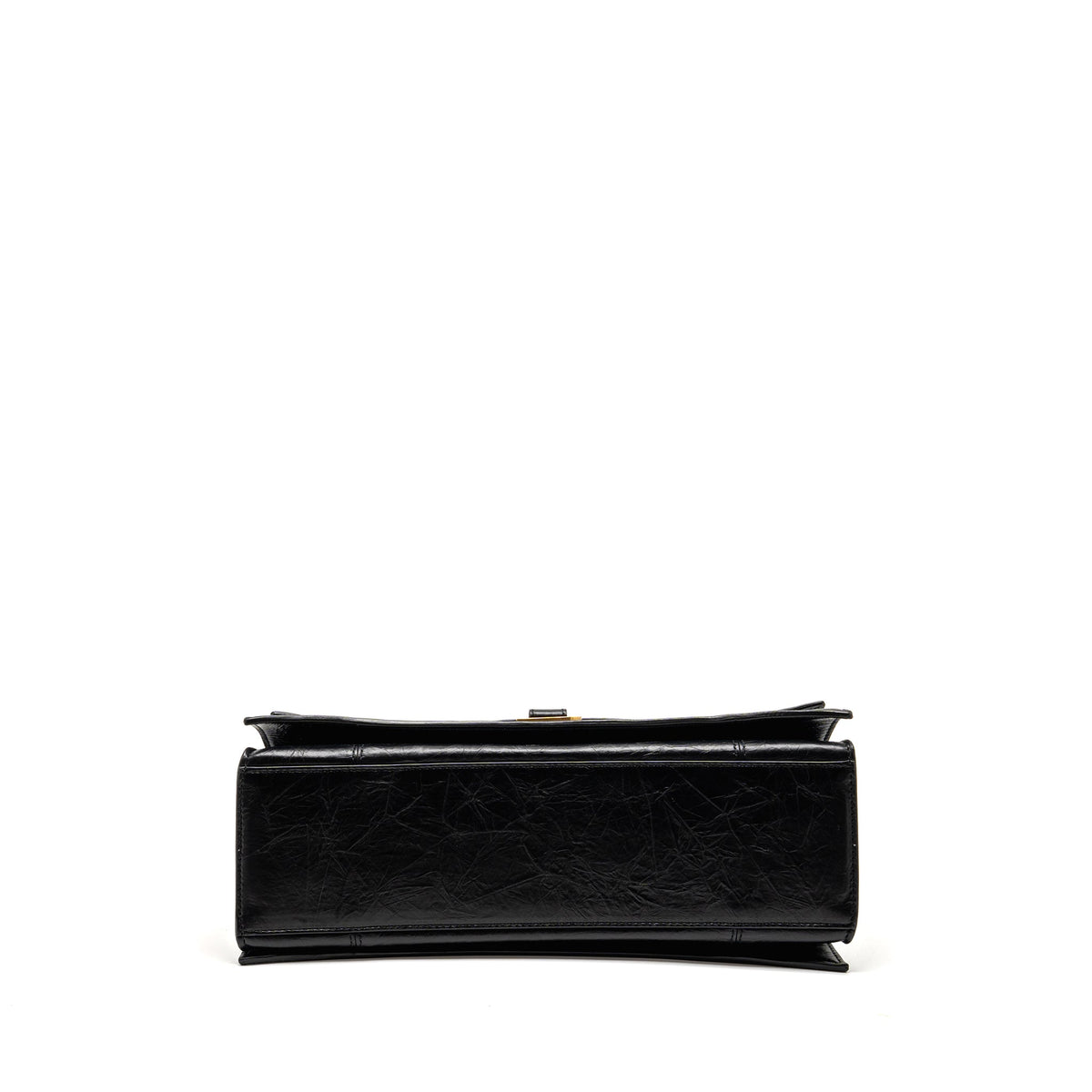 balenciaga Medium Women’s Crush Chain Bag Calfskin Black GHW