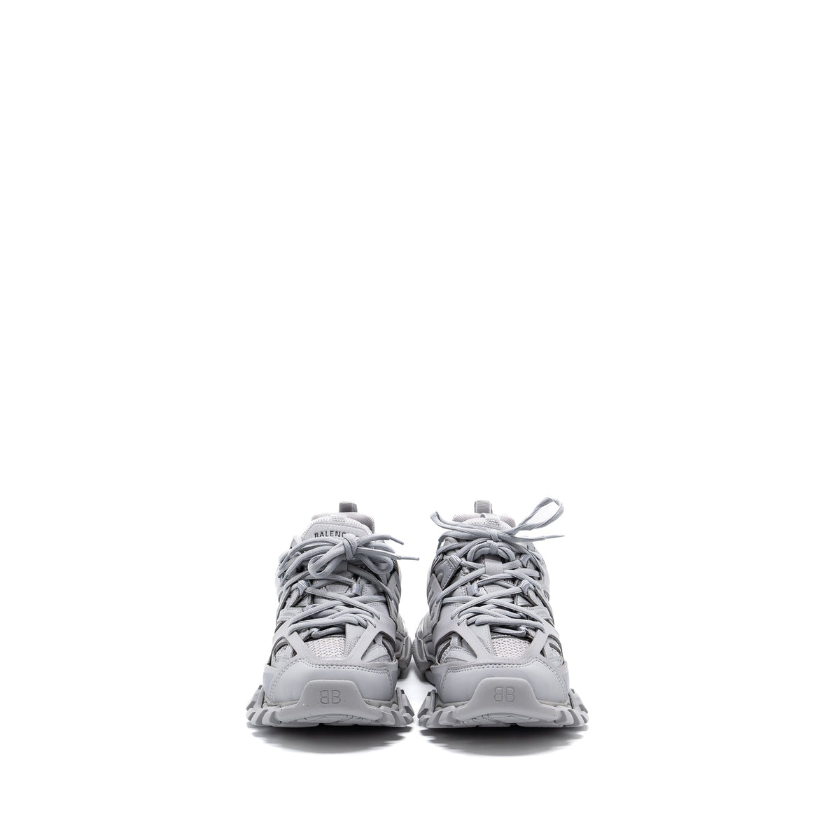 balenciaga Size 38 Track Sneakers Light Grey