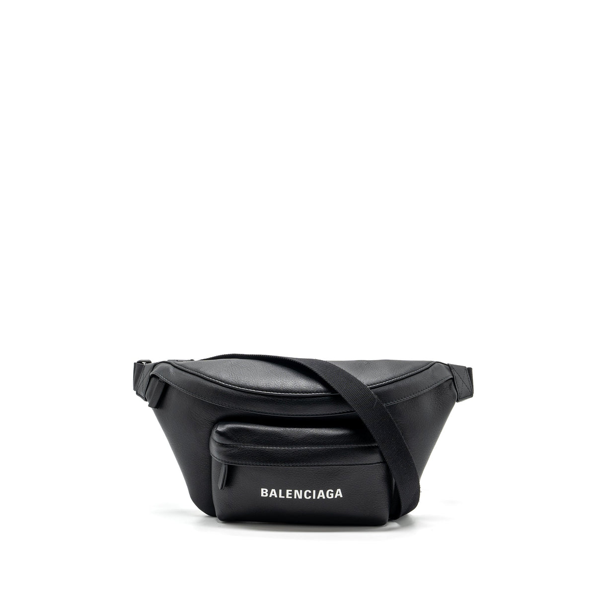 balenciaga Everyday Beltpack Calfskin Black SHW