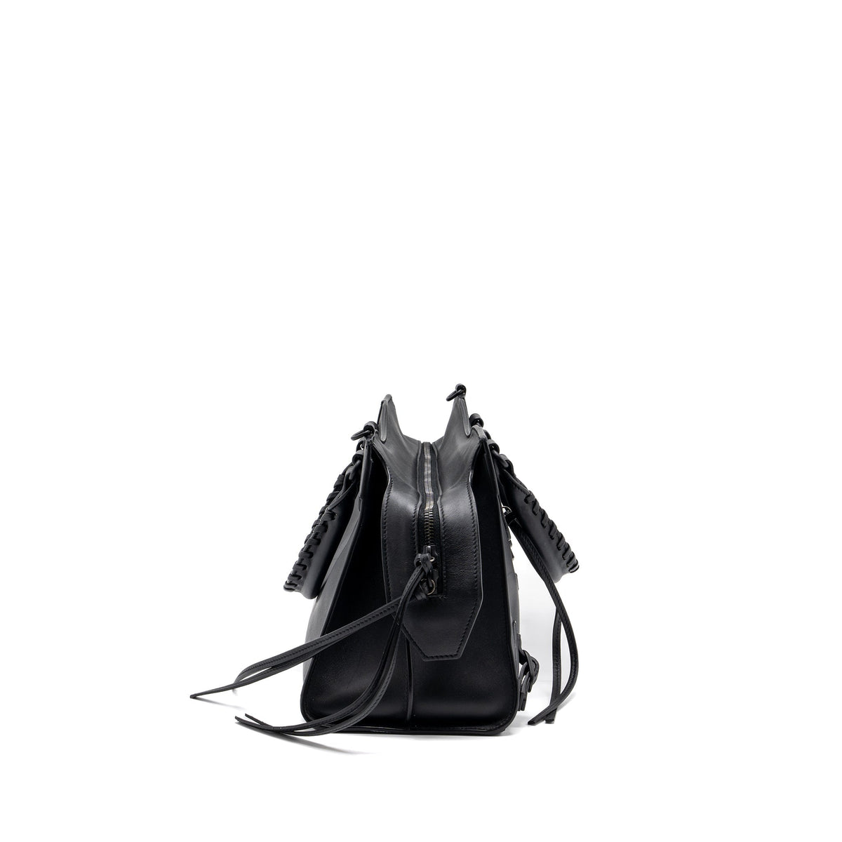 balenciaga Neo Classic Small Handbag Calfskin Black black/ruthenium hardware