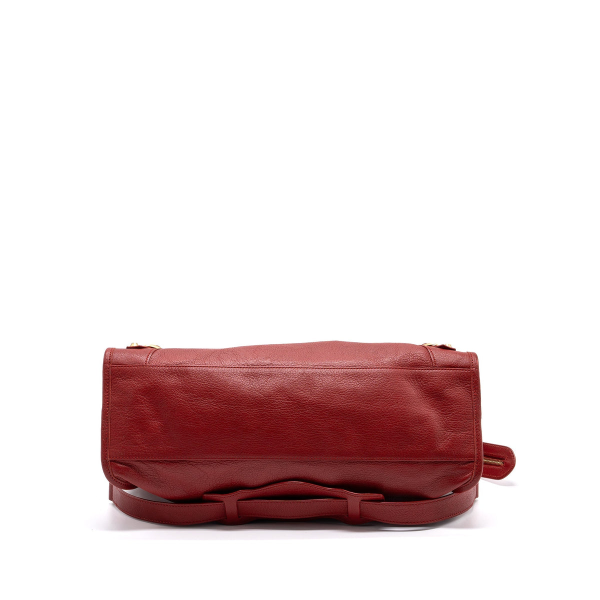 balenciaga city bag leather red LGHW
