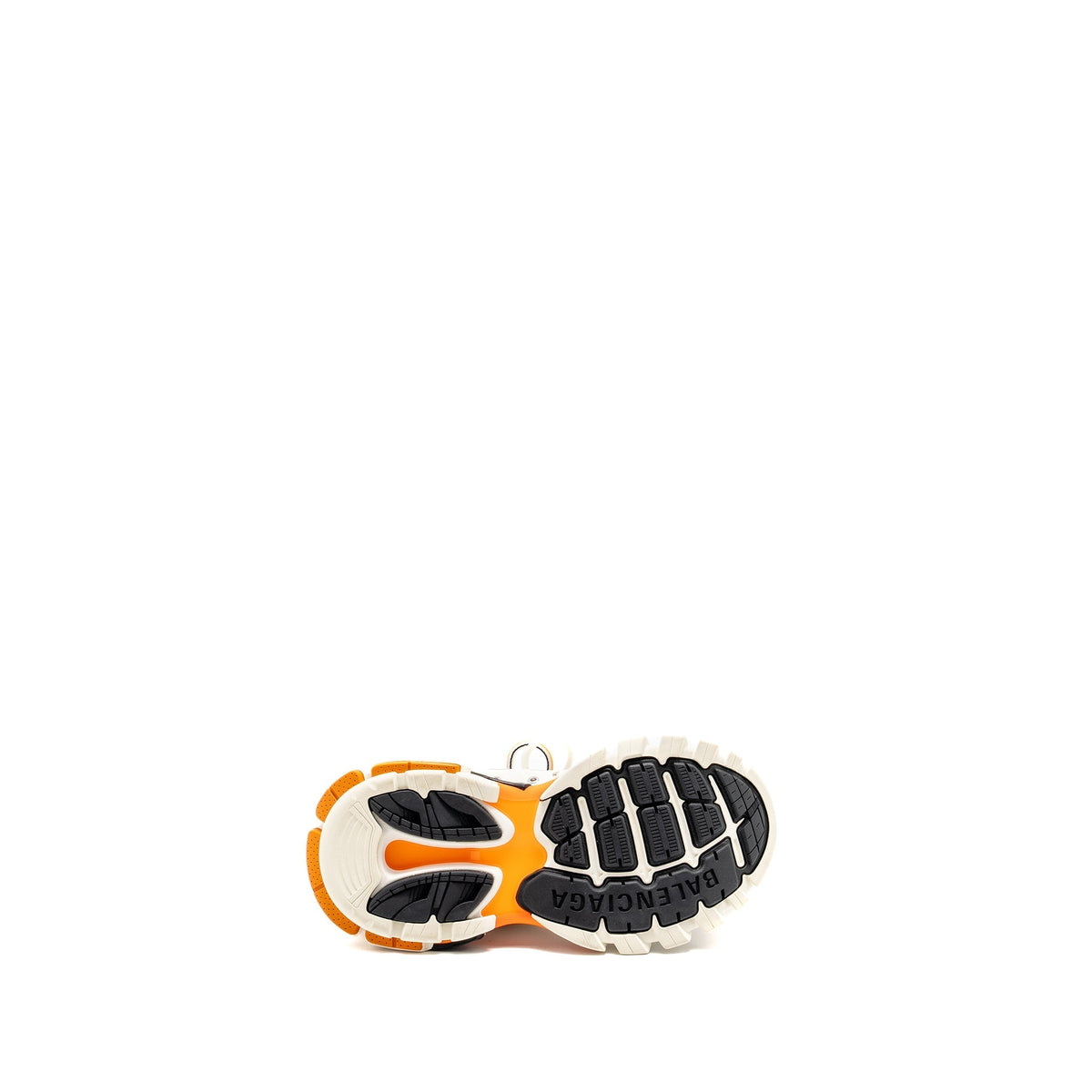 balenciaga Size 37 Track Sneakers White/Orange