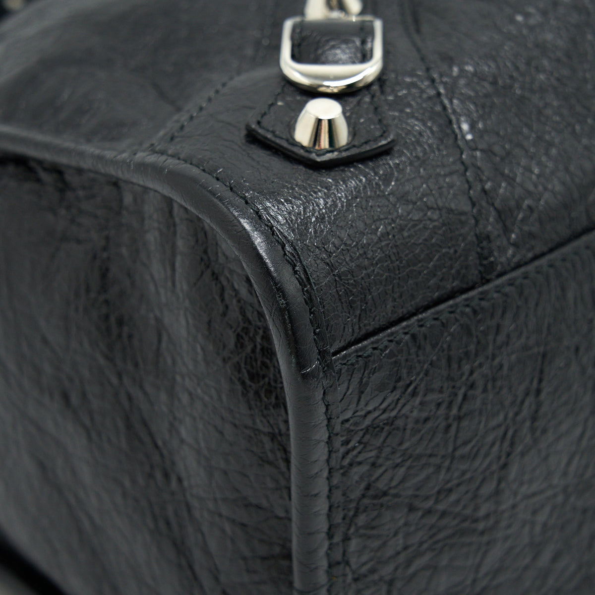 balenciaga Giant City Bag Black SHW
