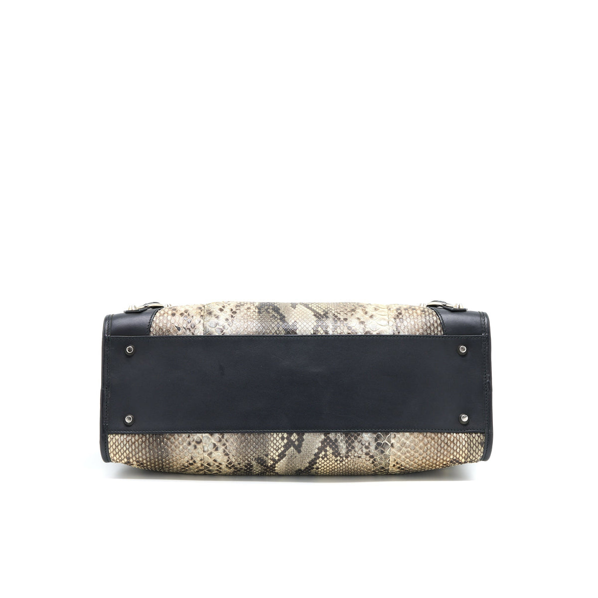 balenciaga Classic City Python Leather SHW
