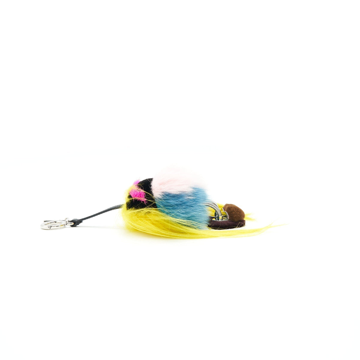 Top quality Fendi Multicolor Monster Fur Bag Charm