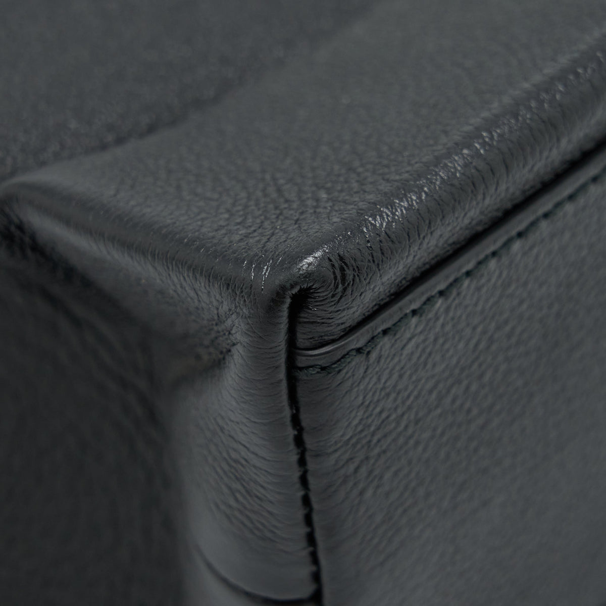 balenciaga Top Handle Shopping Tote Bag Calfskin Black SHW