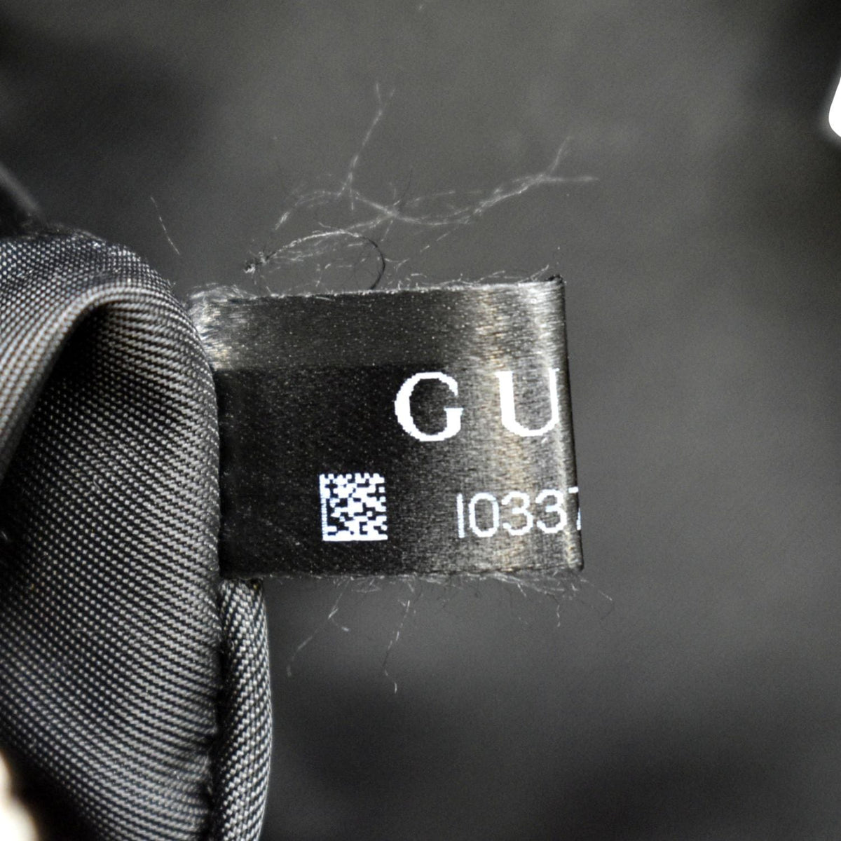 GUCCI Web Monogram Canvas Slim Belt Bag Black 630919
