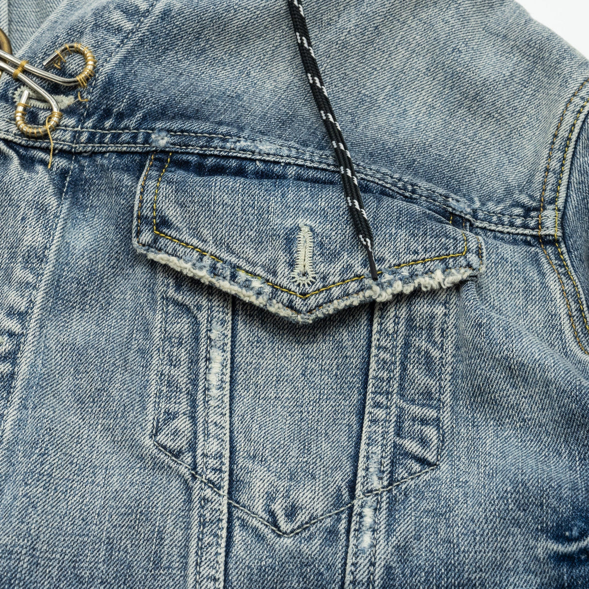 balenciaga size 38 denim jacket blue