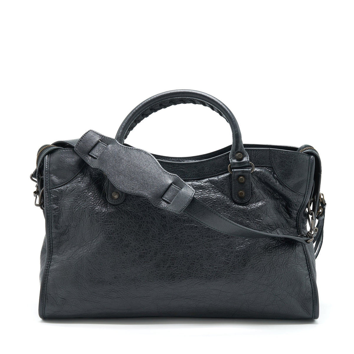 balenciaga Classic City Bag black with ruthenium hardware