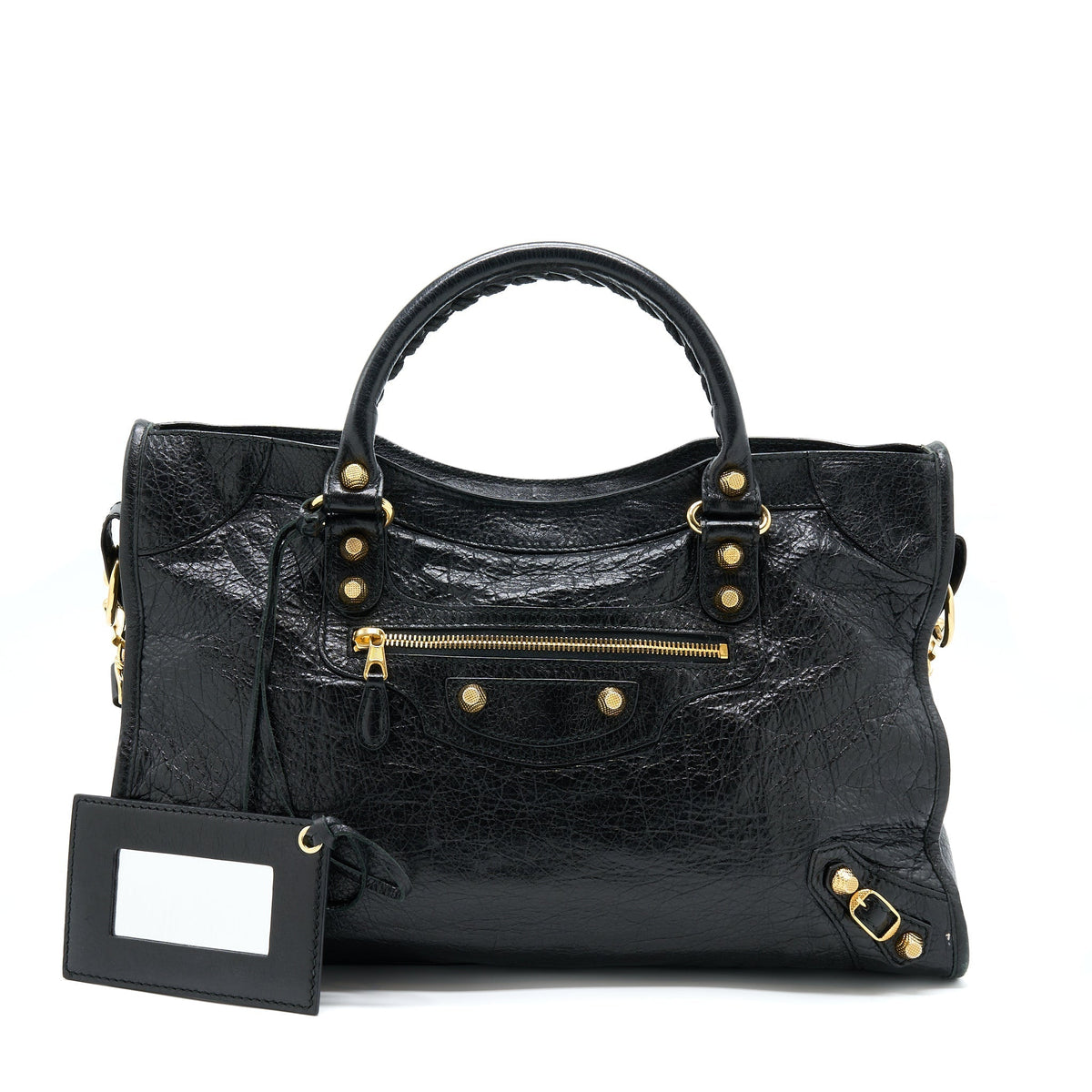 balenciaga Classic City Bag Aged Calfskin GHW