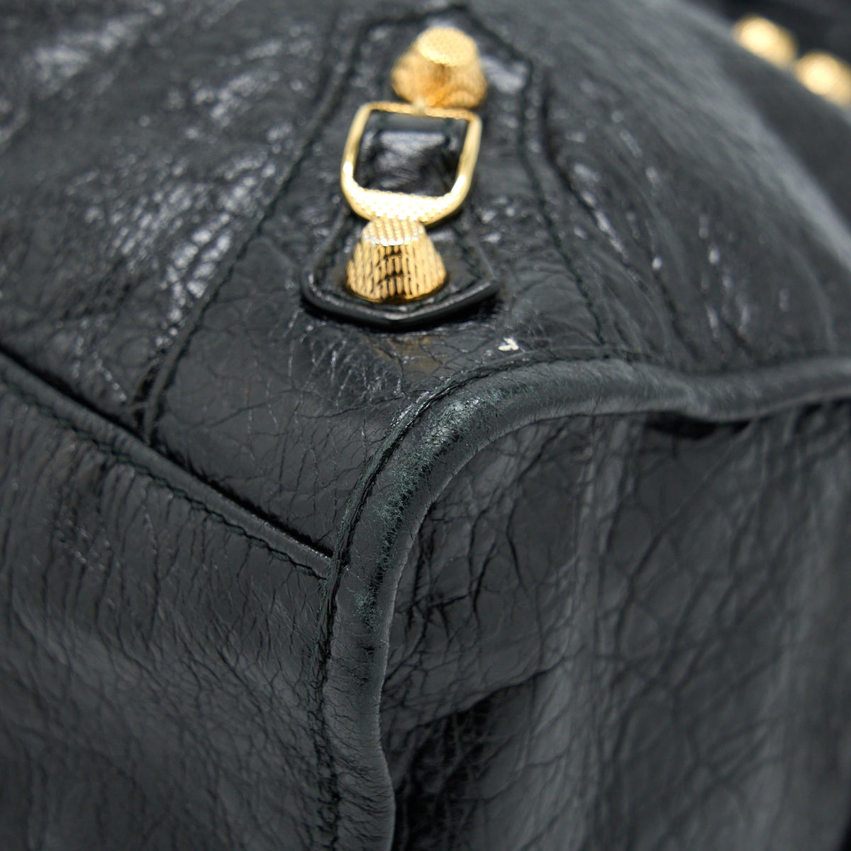 balenciaga Classic City Bag Aged Calfskin GHW
