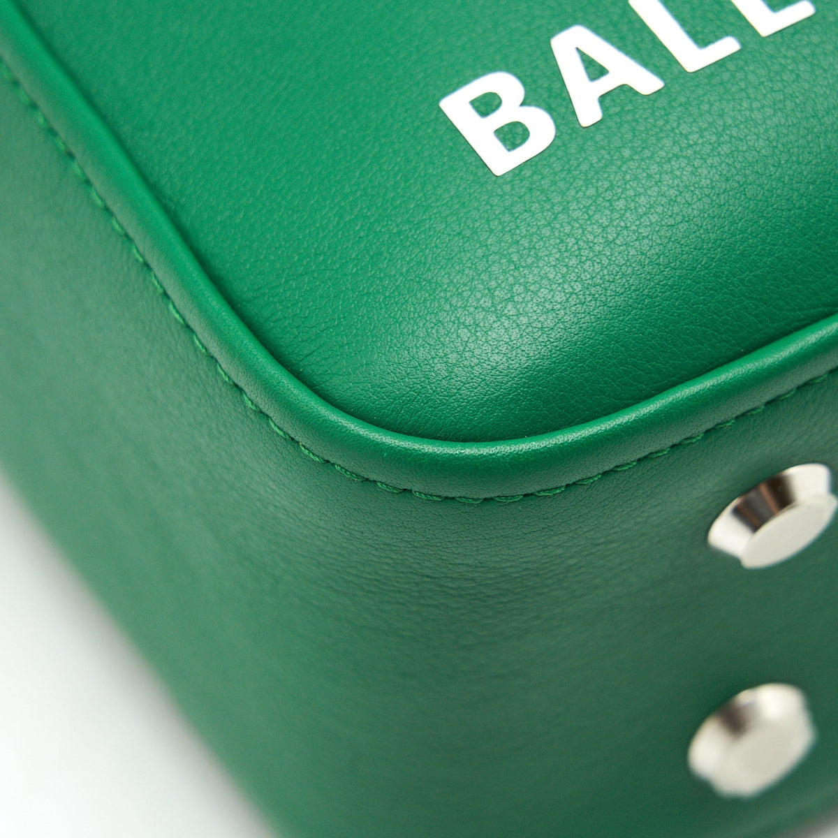 balenciaga Triangle duffle bag green shw