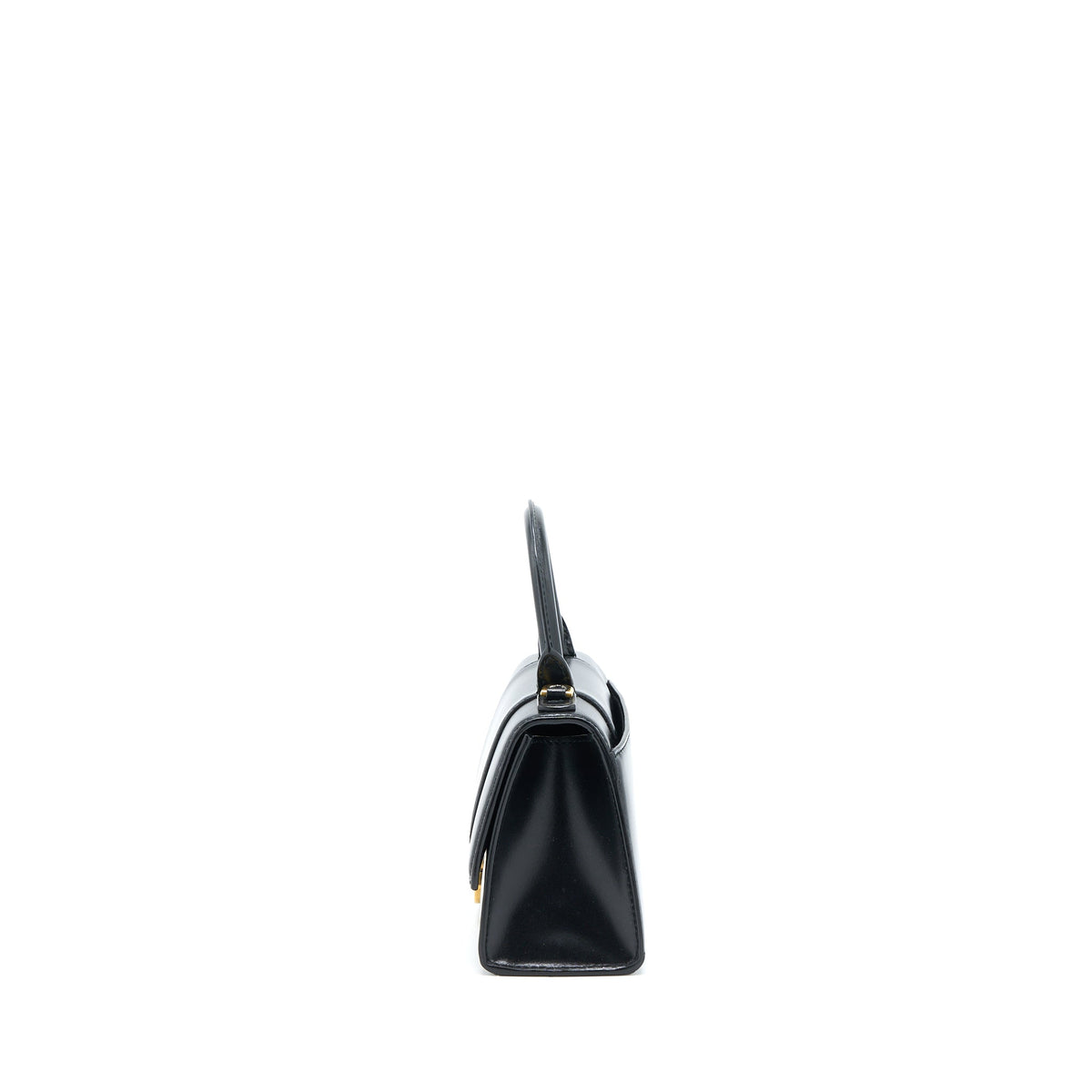 balenciaga Hourglass XS Calfskin Black GHW