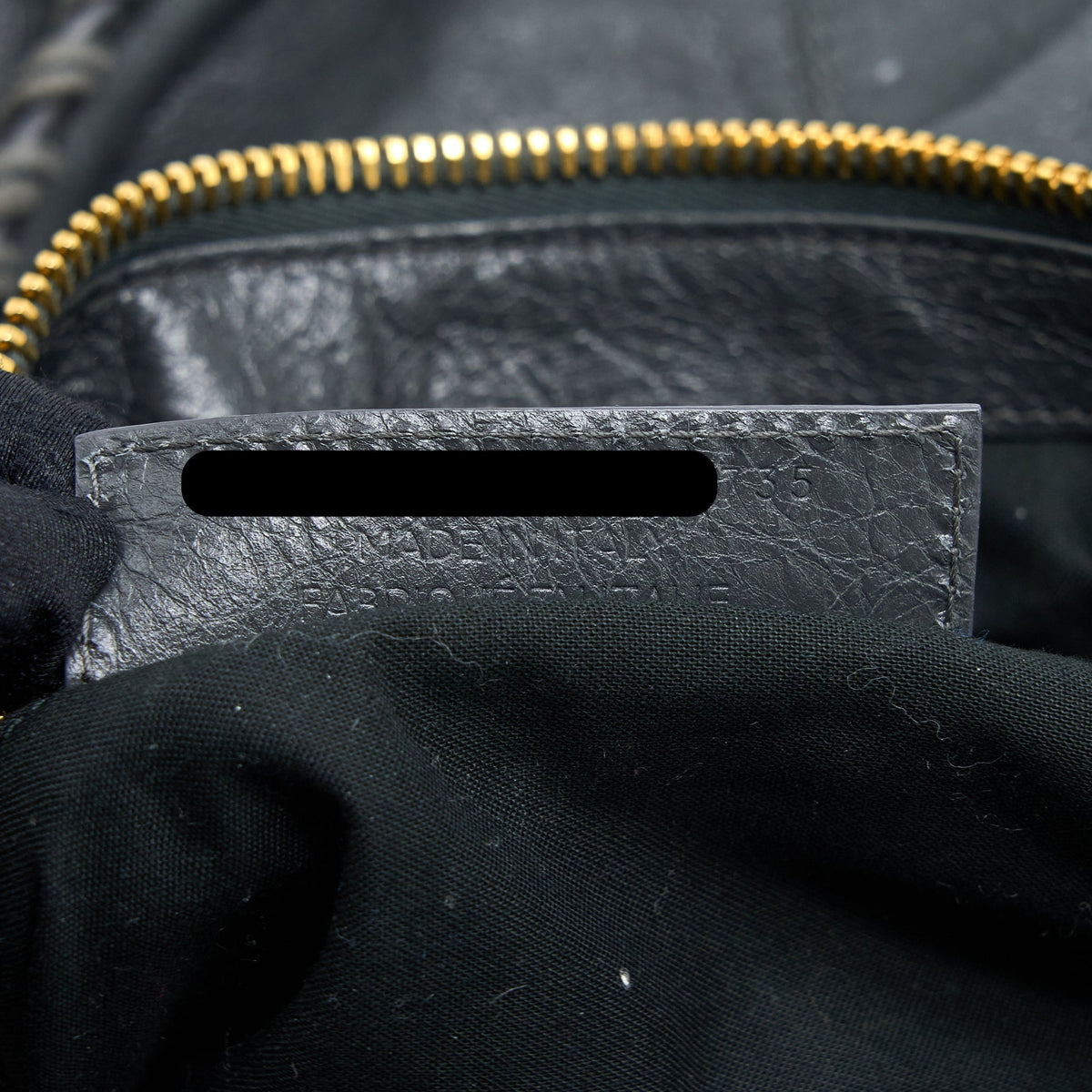 balenciaga Giant 12 Work City Bag Lambskin Gris Fossile GHW