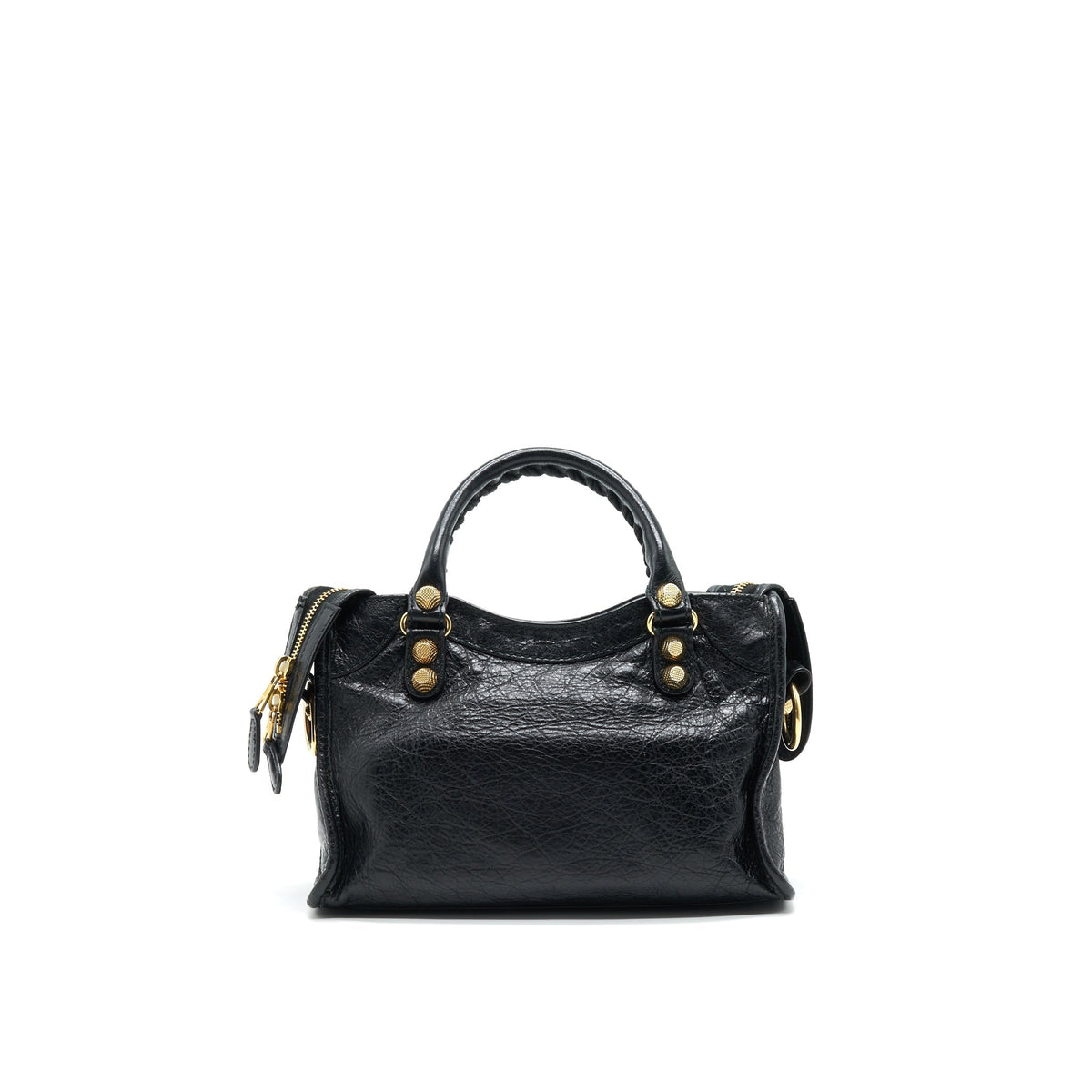 balenciaga Mini City Black with GHW
