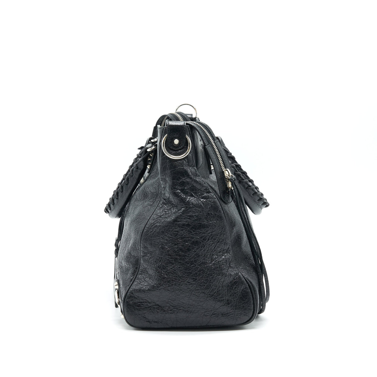 balenciaga SHOULDER HANDBAG IN BLACK IN SHW