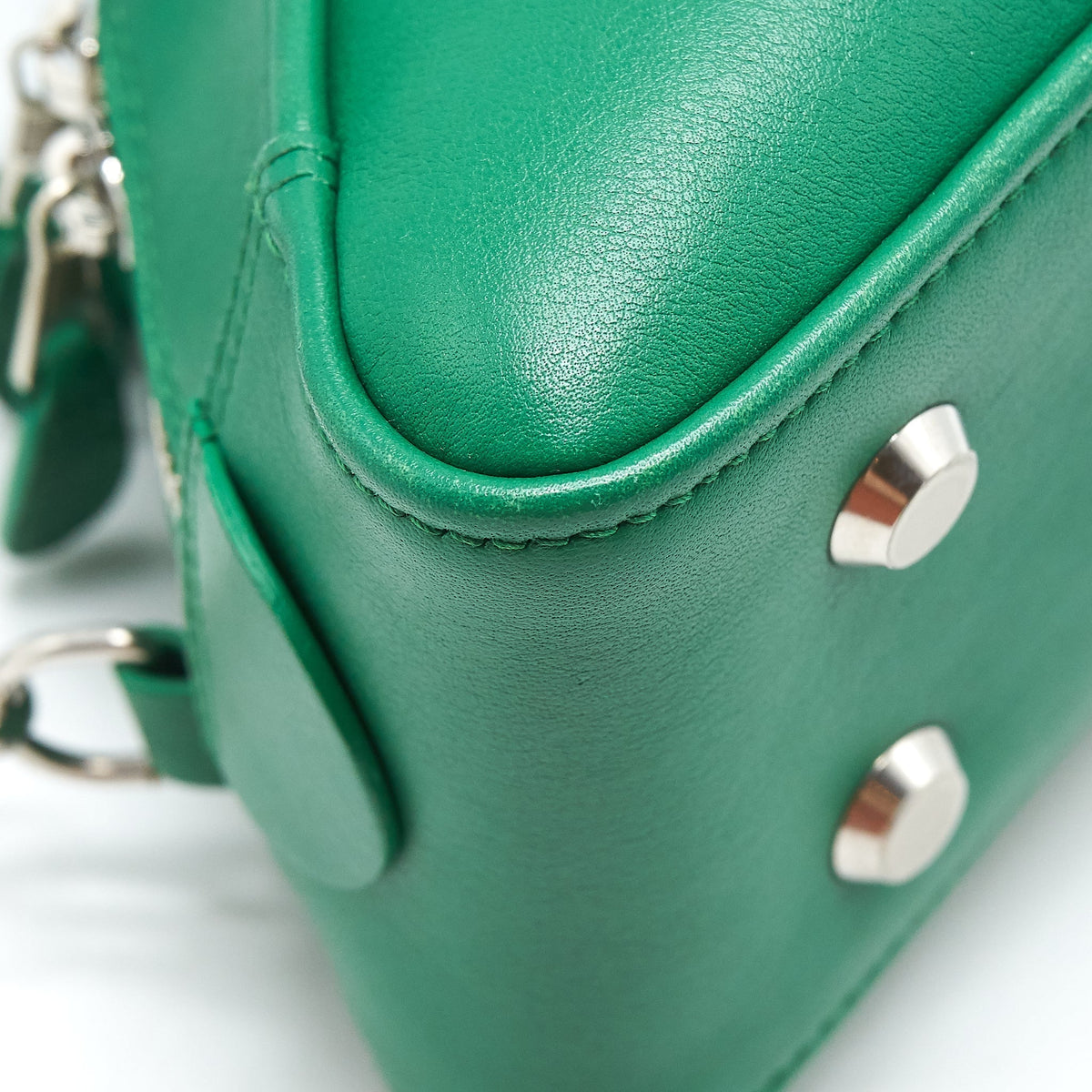 balenciaga Triangle Duffle Bag Green