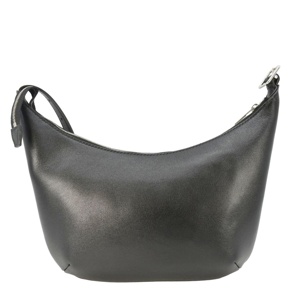 balenciaga Mary Kate Leather Shoulder Bag Black