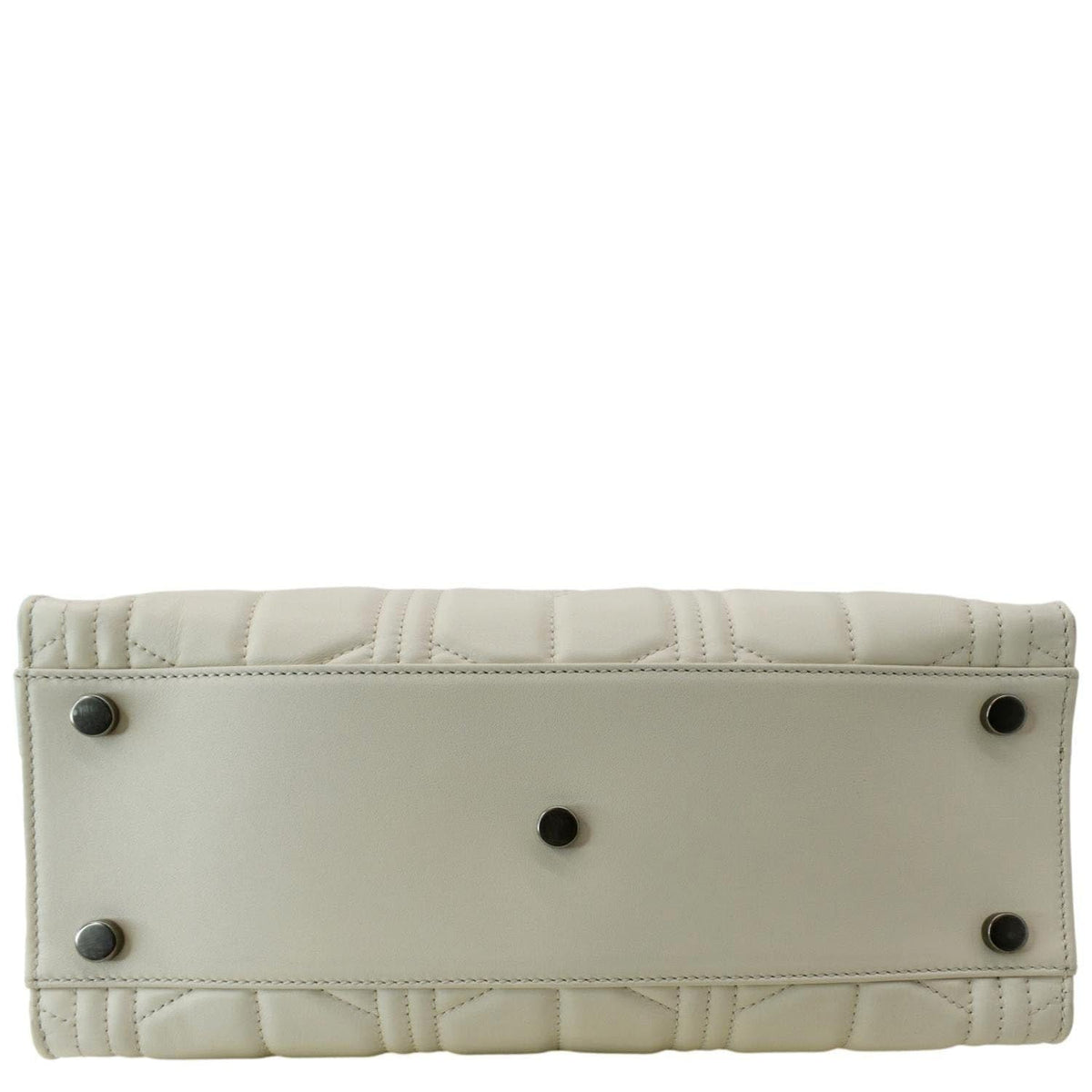 GUCCI Medium Dionysus Leather Tote Bag Ivory 444073