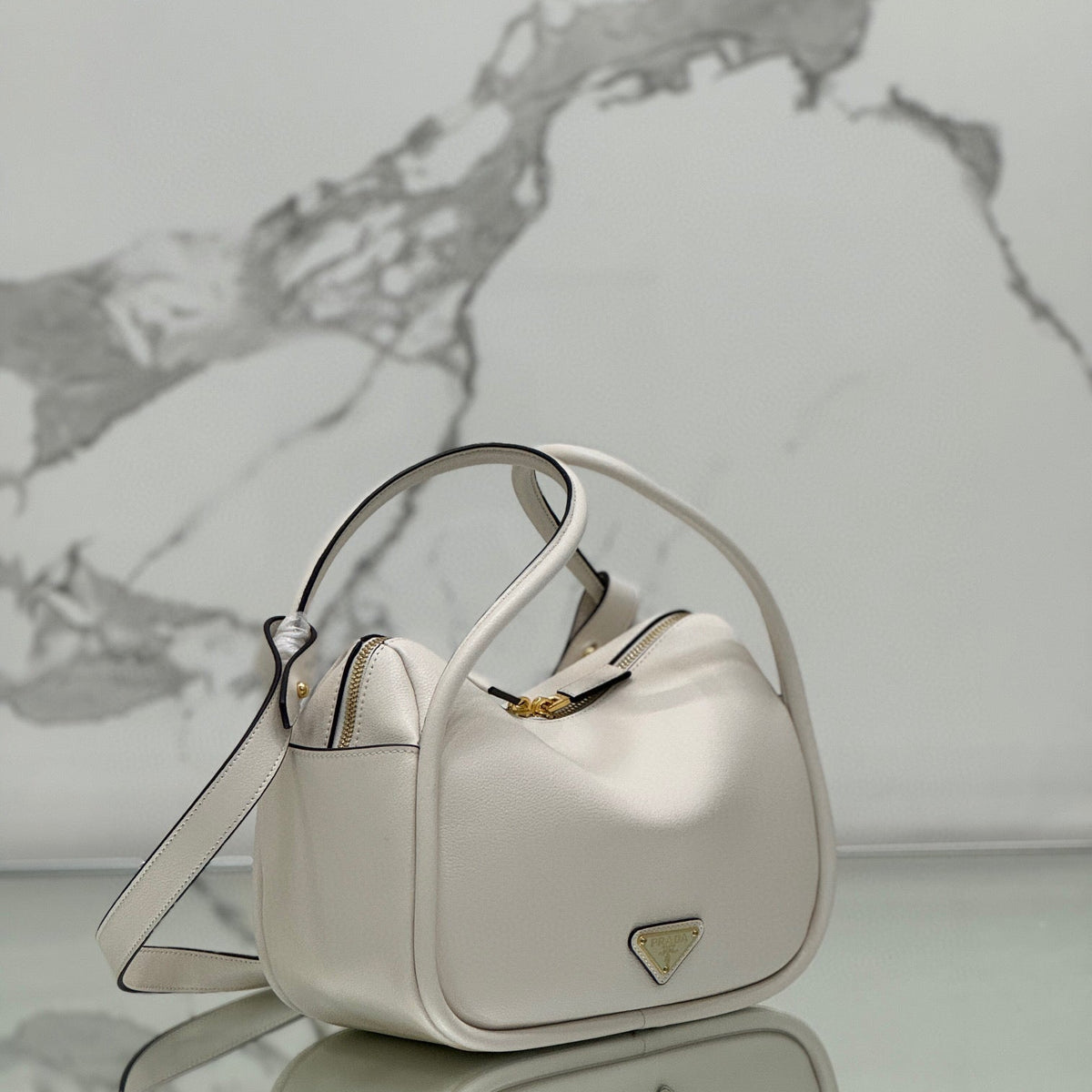 PD LEATHER HANDBAG