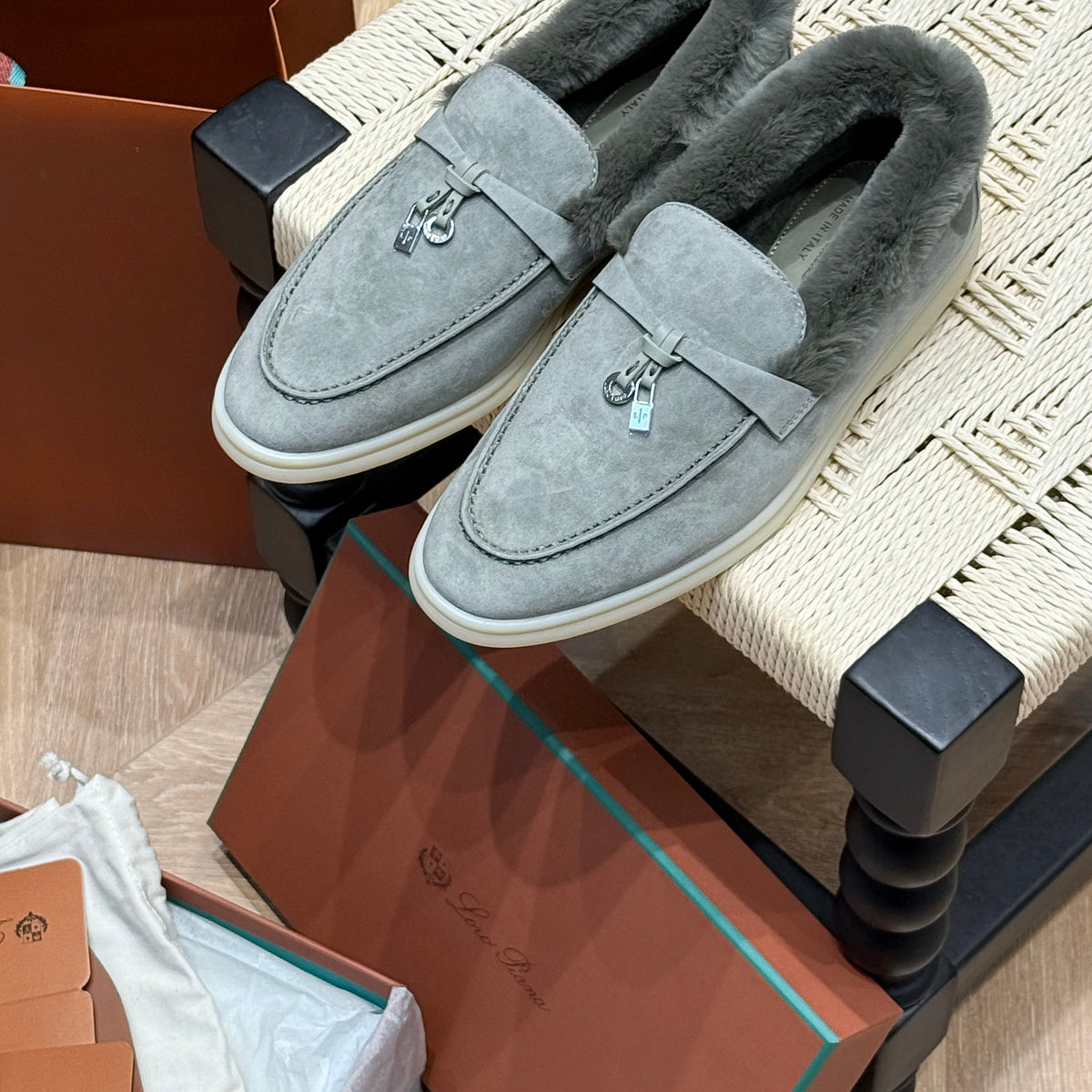 LORO P SUMMER CHARMS LOAFERS
