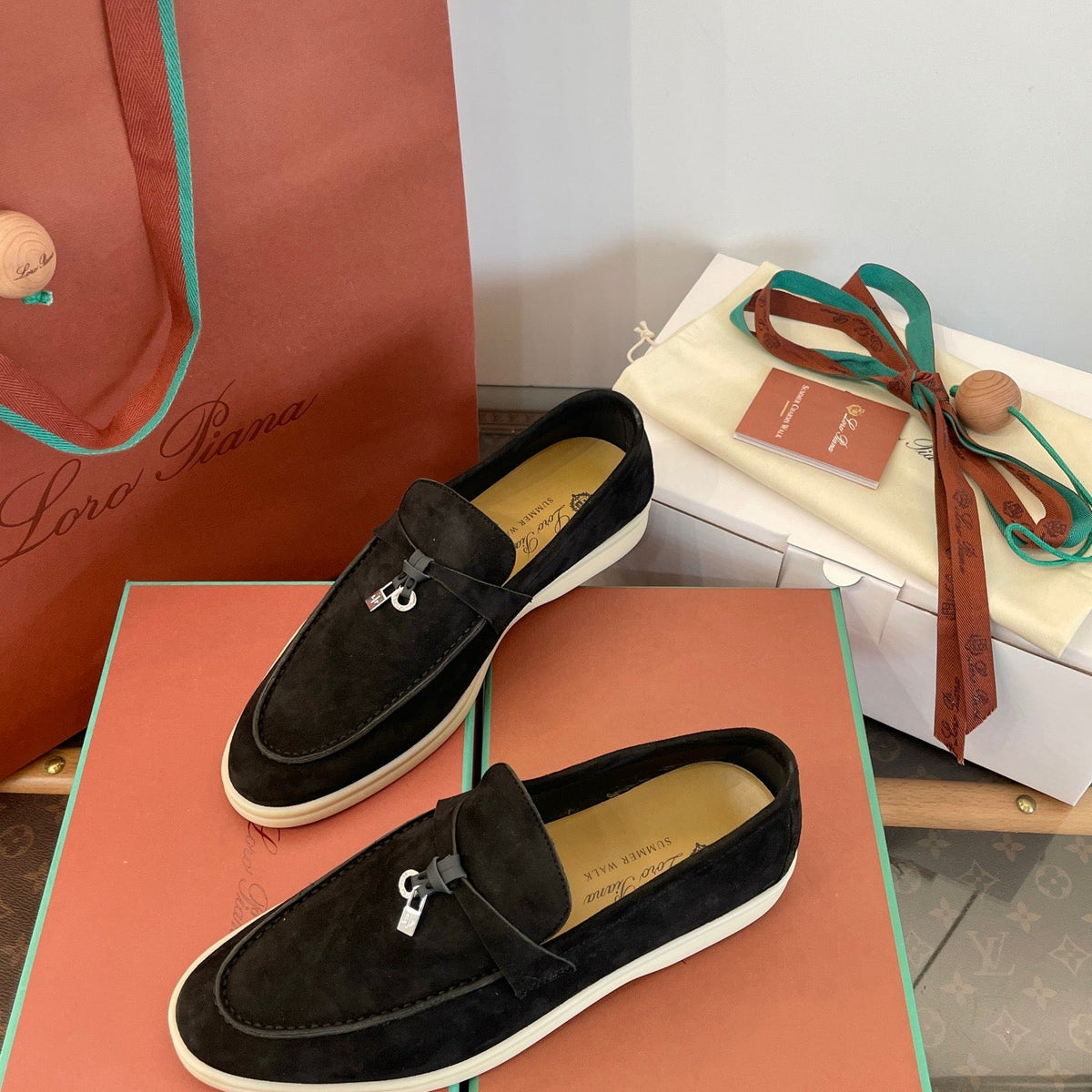 LORO P SUMMER CHARMS LOAFERS