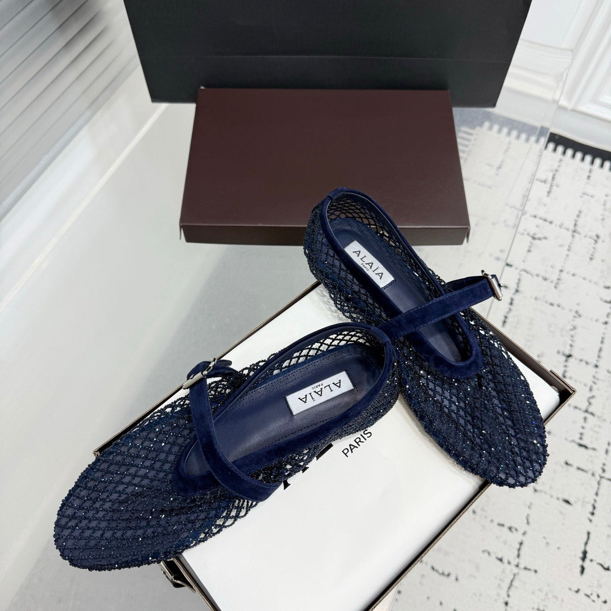 ALAIA BALLET FLATS