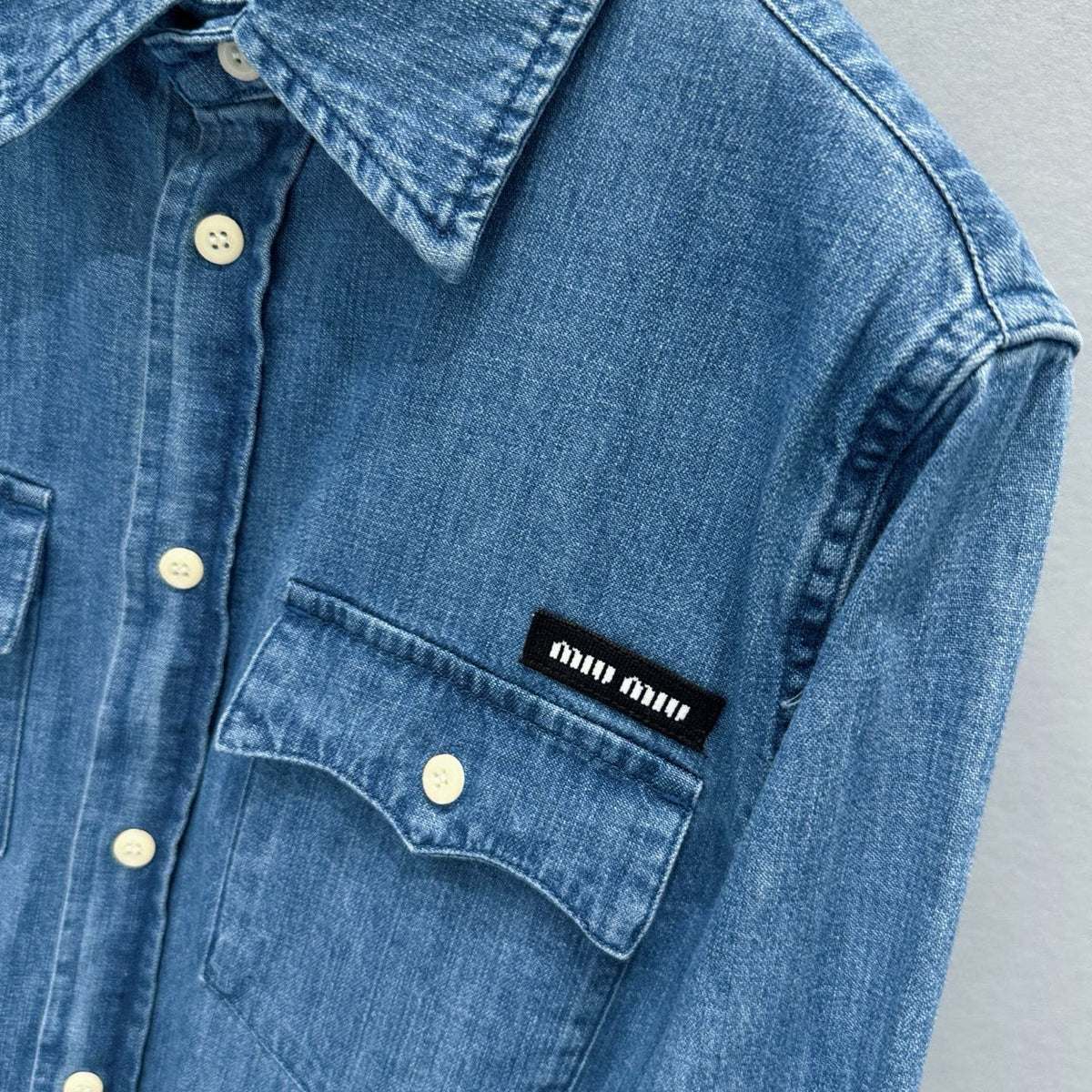 MIU M DENIM SHIRT
