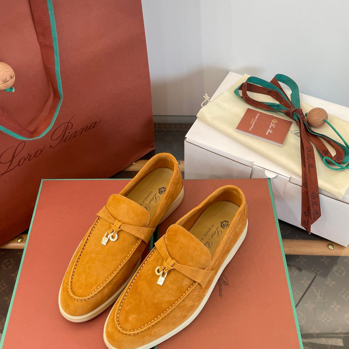 LORO P SUMMER CHARMS LOAFERS