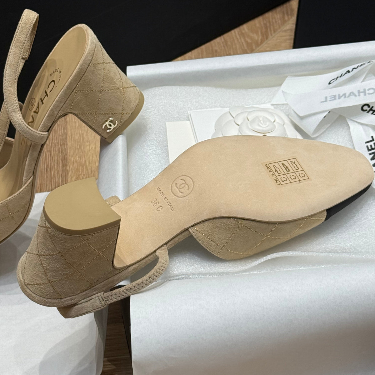 CC SLINGBACK PUMPS