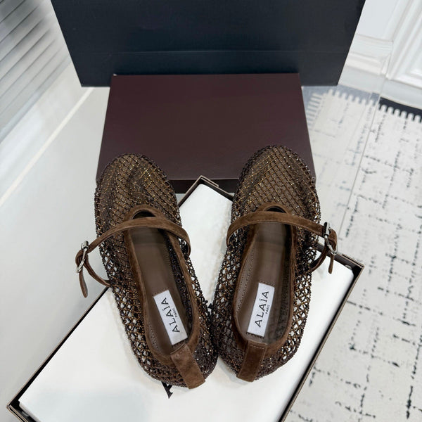 ALAIA BALLET FLATS