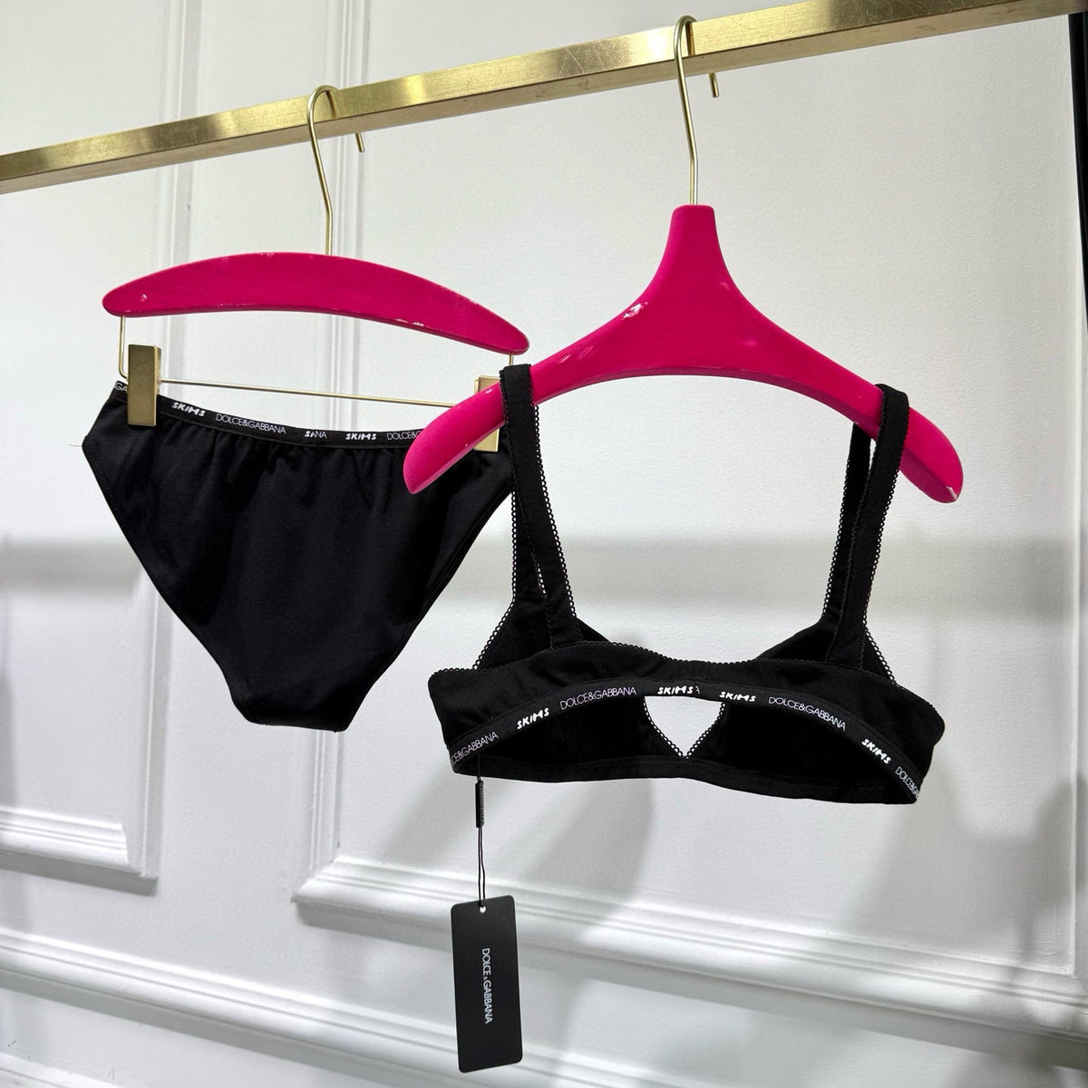 SKIMS x DG BRA SET