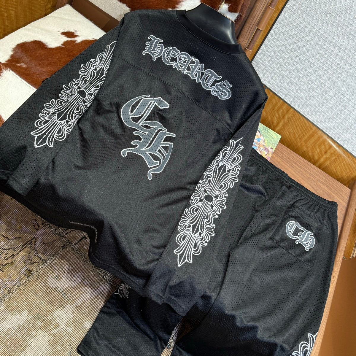 CHROME H LONG TEE