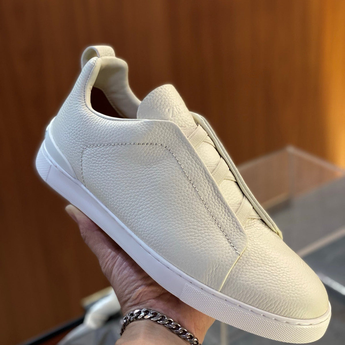ZEGN TRIPLE STITCH SNEAKER