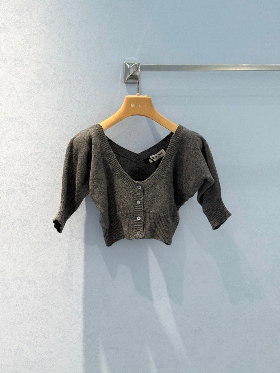 MIU M KNITTED TOP